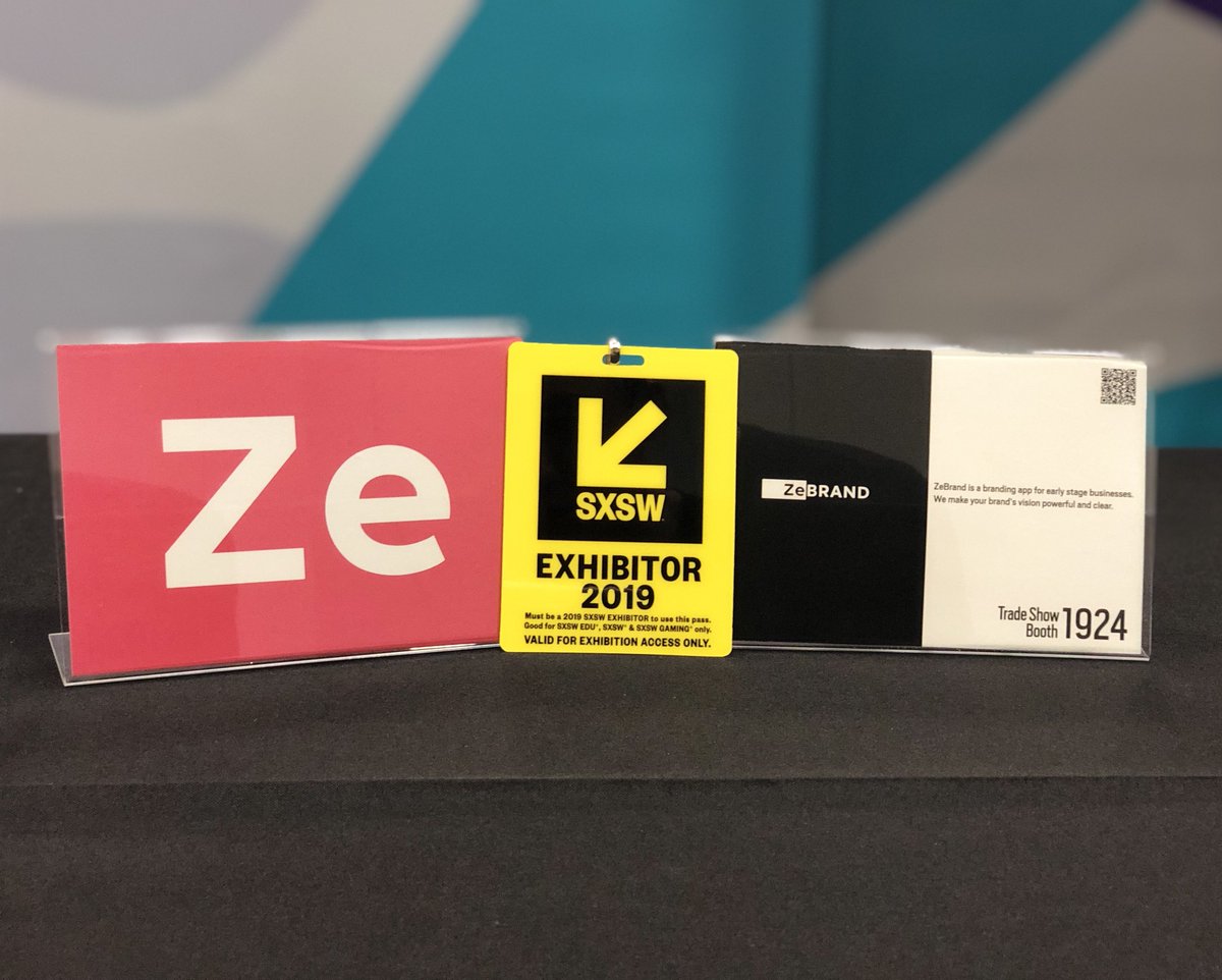 ZeBrand is going to #SXSW! Come visit us at the Trade Show where we’ve prepared a special gift for you. Booth #1924 from March 10th - 13th. See you there!
#Ze #ZeBrand #SXSW2019 #ZeSXSW #Startups #SXSW #TradeShow #StartupVillage #SXSWinteractive #SXSWtradeshow #SXSWZeBrand #CEO