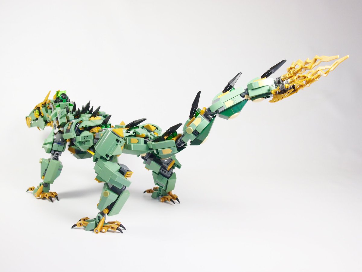 70612 Green Ninja Mech Dragon (Re modeling) 製品×2箱＋αで
