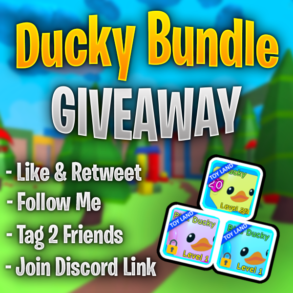 Faire On Twitter Bubble Gum Simulator Ducky Bundle - discord servers tagged with roblox