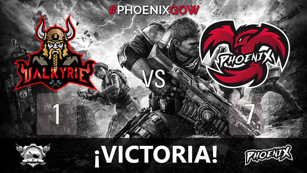 TeamPhoenix_MX's tweet photo. [#GearsOfWar] Tuvimos actividad esta noche en la LPL de @torneodigitalhd 
En un encuentro contra #TeamValkyrie nos llevamos la primer partida después de este regreso. 
#GoPhoenix
#RedAsHell https://t.co/bcg2BXyN5H
