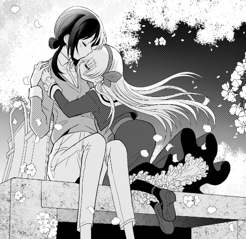 三日月のカルテ

二人の一年間、このシーンを描くために続けてきたシリーズでした
（９話と１話）
最終回はまた春です。お楽しみに
 