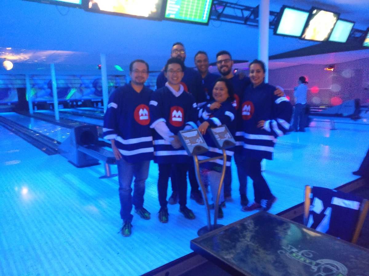 Bowling with the best team ever. 
Go team Central City!
#bmo #BMOLanesAndLyrics #proudtoworkatBMO
@RS_BMO <a href="/Niloubmo/">Niloufar Sadat</a> <a href="/robparrott2801/">Rob</a>