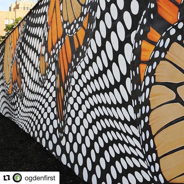 TheMonarchOgden's tweet photo. “Monarch in Moda” wins best art project! #Repost @ogdenfirst
・・・
Speaking of #murals, we're letting the cat outta the bag: #O1WALLS' #MonarchInModa is receiving "Best Art Project" at the @IndieOgden awards tonight! Woot!
Love to our partners WeberS… https://t.co/SEhgKd5GgT https://t.co/BNsBmuJCPq