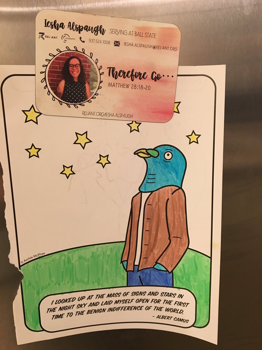 tbaker627's tweet photo. A quote from John’s existential coloring book to end your night. Feat. @yesha_gurl https://t.co/KtZKlVo7Do