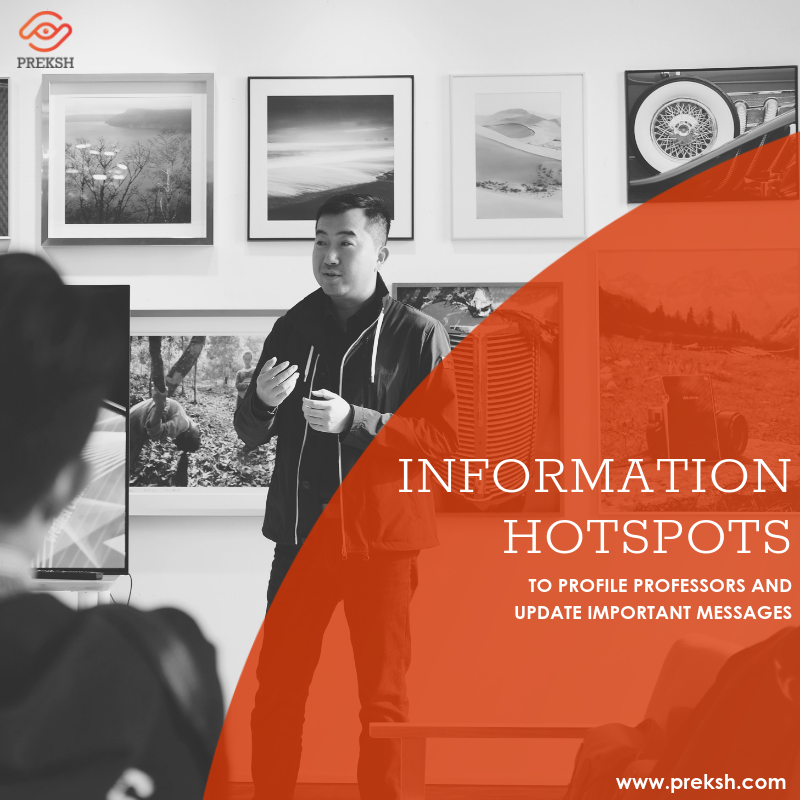 Preksh_IPL's tweet photo. One of the main features of the Virtual Interactive Tour is the Information Hotspot, which allows the user to update important information as well as profile the professors or management.

#PrekshVMS #InformationHotspot #Features #TinggCreation #UXLens

https://t.co/5o93X6w5Vw https://t.co/rvwIy9iw11