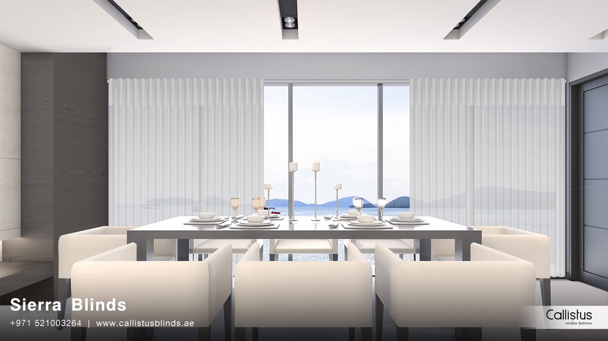 CallistusBlinds's tweet photo. #Callistus Sierra Blinds is decorative as #curtain but practically gives benefits of #Blinds as it allows you to control #light, heat and #privacy being tilt. It gives amazing look to sliding glass #doors, #patio doors, #french windows, or any big #window.
https://t.co/Q1Wrr9Dqoa https://t.co/Oi1LGPXhlS