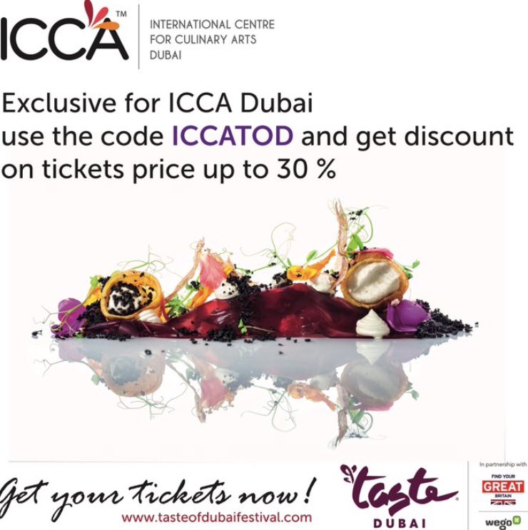 3 of our students will be competing today in the @iccadubai <a href="/tasteofdubai/">Taste of Dubai</a> Bake Off Junior Edition. Judging will be from 12pm to 1.45pm. A fabulous opportunity. #inspiringyoungminds <a href="/KHDA/">KHDA | هيئة المعرفة والتنمية البشرية بدبي</a> <a href="/Taaleem/">Taaleem</a>