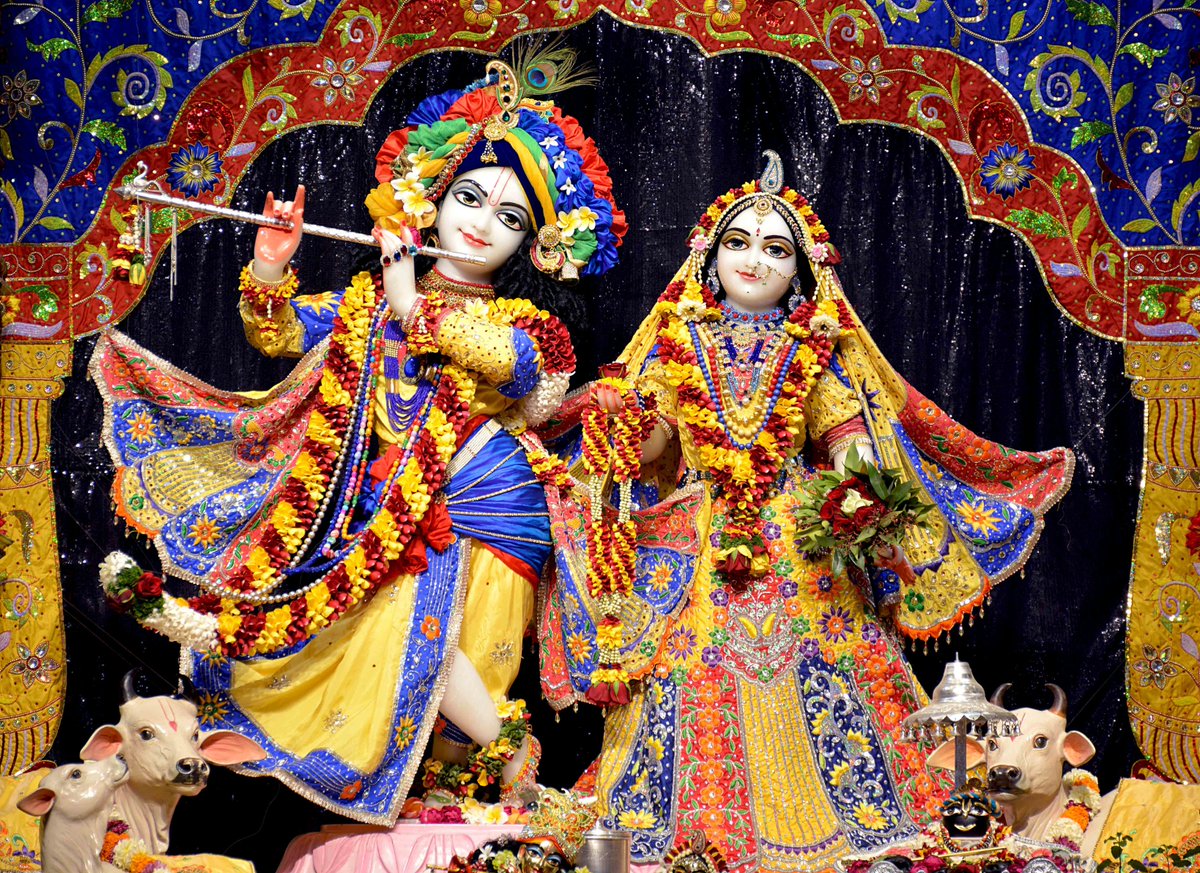 ISKCONPune's tweet photo. Today's 09/03/2019 Darshan of Sri Sri Radhavrindavanchandra
#ISKCON #PUNE #DailyDarshan #EarlyMorning #Krishna #09March #temples #worship #Blessings #BestofTheDay #realbeauty #StayBlessed
For more Photos: https://t.co/QQnZUBIn6k …
Temple Timings https://t.co/qb3IYoWWnF https://t.co/RASZra4Fru