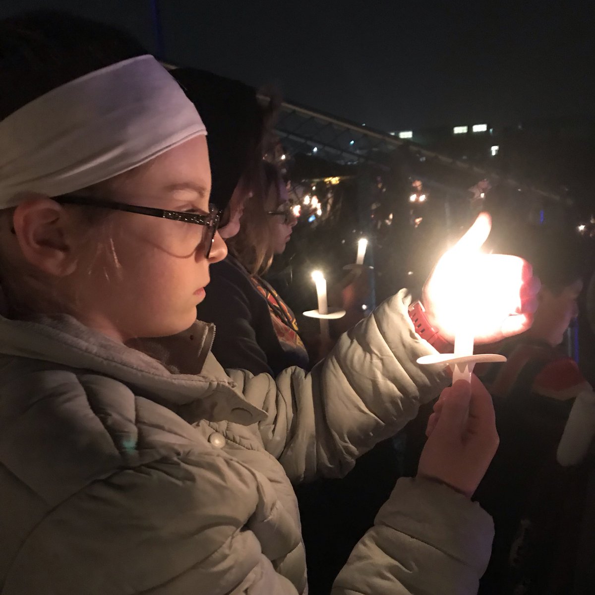 Mrs_C_Butcher's tweet photo. Love life. Be brave. Capture the magic of moments. It was the perfect way to end this amazing day at Hogwarts! Proud to be #MASCmade! #MASCstate19 @SennThomasMS @MASCstuco https://t.co/QMyjZs7jDX