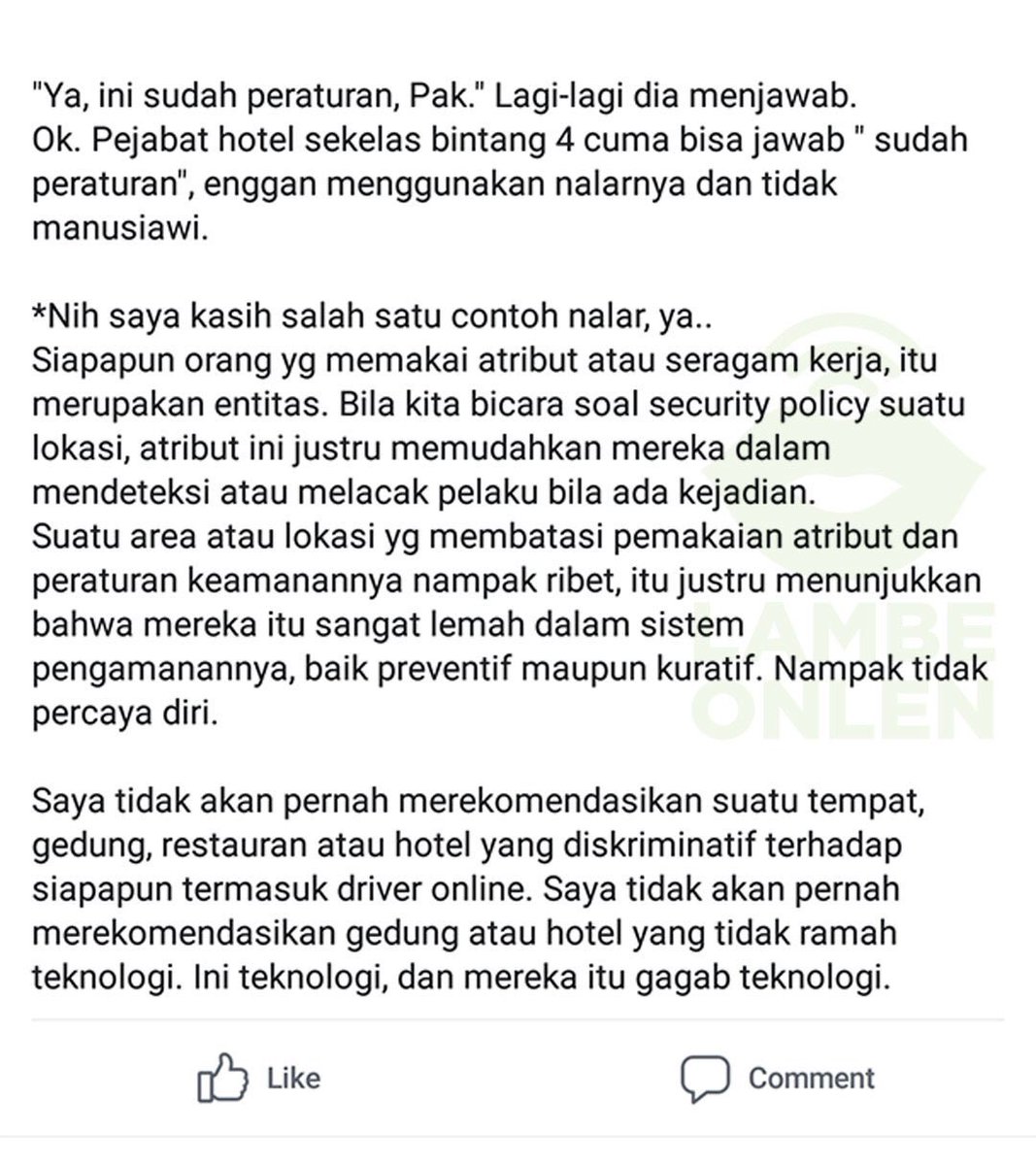 RonsImawan's tweet photo. He's good. https://t.co/MvnrLrQHWL