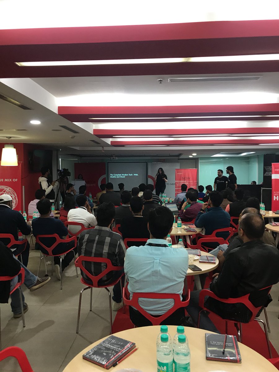 The complete modern technology...web, Mobile &amp; more....@PubSapientIndia #experiencetech #EmergingTechnologies meetup