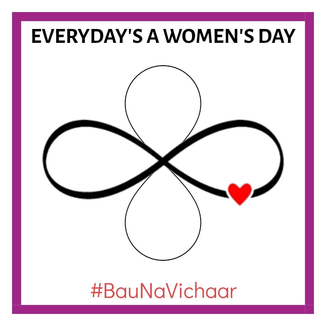 baunavichaar's tweet photo. Invert the 8 and Make it an Infinite, Cuz that's what Women make life like!
@gandhibhavya60 @devarshi7893  @imjankibodiwala @_Hrutul @dhruvats1  @sanjaygalsar 

 #InfinitePowerToWomen #HappyWomensDay #WomensDay #Everyday #BauNaVichaar https://t.co/nbzLuvT10B