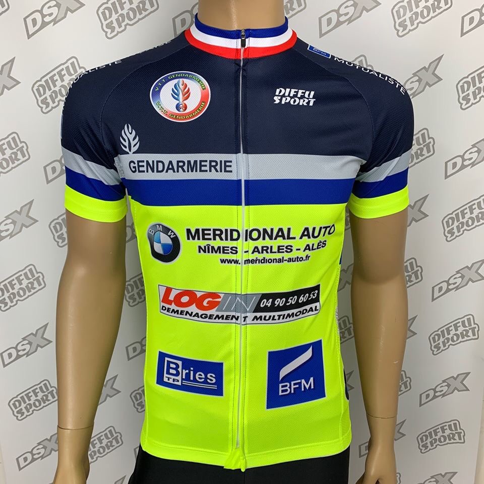 Maillot de sport gendarmerie