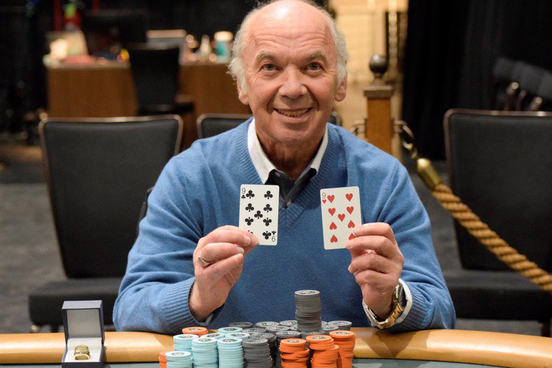 Elik Vodovoz has won the 2019 World Series of Poker Circuit Hammond $1,700 buy-in no-limit hold’em main event. The 72-year-old amateur poker player originally hails from Ukraine but now resides in Naperville, Illinois.