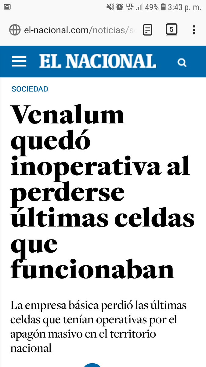 MÁS DE 30 HORAS SIN ELECTRICIDAD.
LA POCA COMIDA QUE QUEDABA EN EL PAÍS SE DAÑÓ, LOS MEDICAMENTOS QUE TENÍAN QUE MANTENERSE REFRIGERADOS TAMBIÉN SE DAÑARON. QUE MAS NOS TIENE QUE PASAR DIOS MIO. 
 VENEZUELA MUERE. #SOS #9Mar #ApagonNacional #ApagonMadurista #VenezuelaLibre