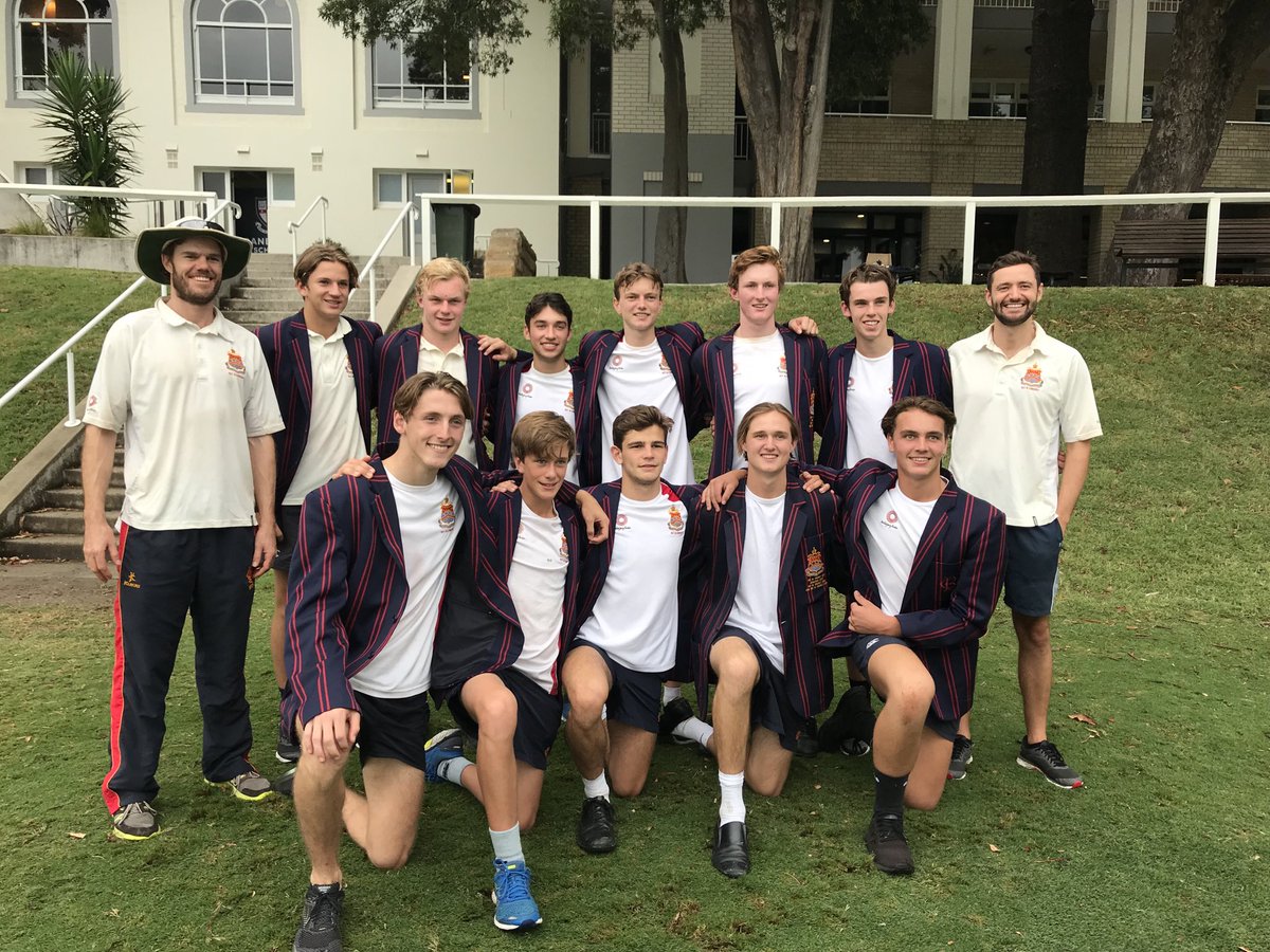 The ⁦<a href="/BarkerCollege/">Barker College</a>⁩ Red Caps 1st XI clinch the Archer Shield with an emphatic win over Cranbrook ⁦<a href="/PJjHeath/">Phillip Heath</a>⁩ ⁦<a href="/orm_history/">Oscar Merven</a>⁩ ⁦<a href="/toppercb/">Chris Burnett</a>⁩ ⁦⁦<a href="/MattMaco/">Matt Macoustra</a>⁩ <a href="/1randallstevens/">Joshua Toth</a>⁩ ⁦<a href="/DOK_FFI/">David O'Keefe</a>⁩ ⁦@JimWilsonTV⁩ ⁦<a href="/RusselArnold69/">Russel Arnold</a>⁩