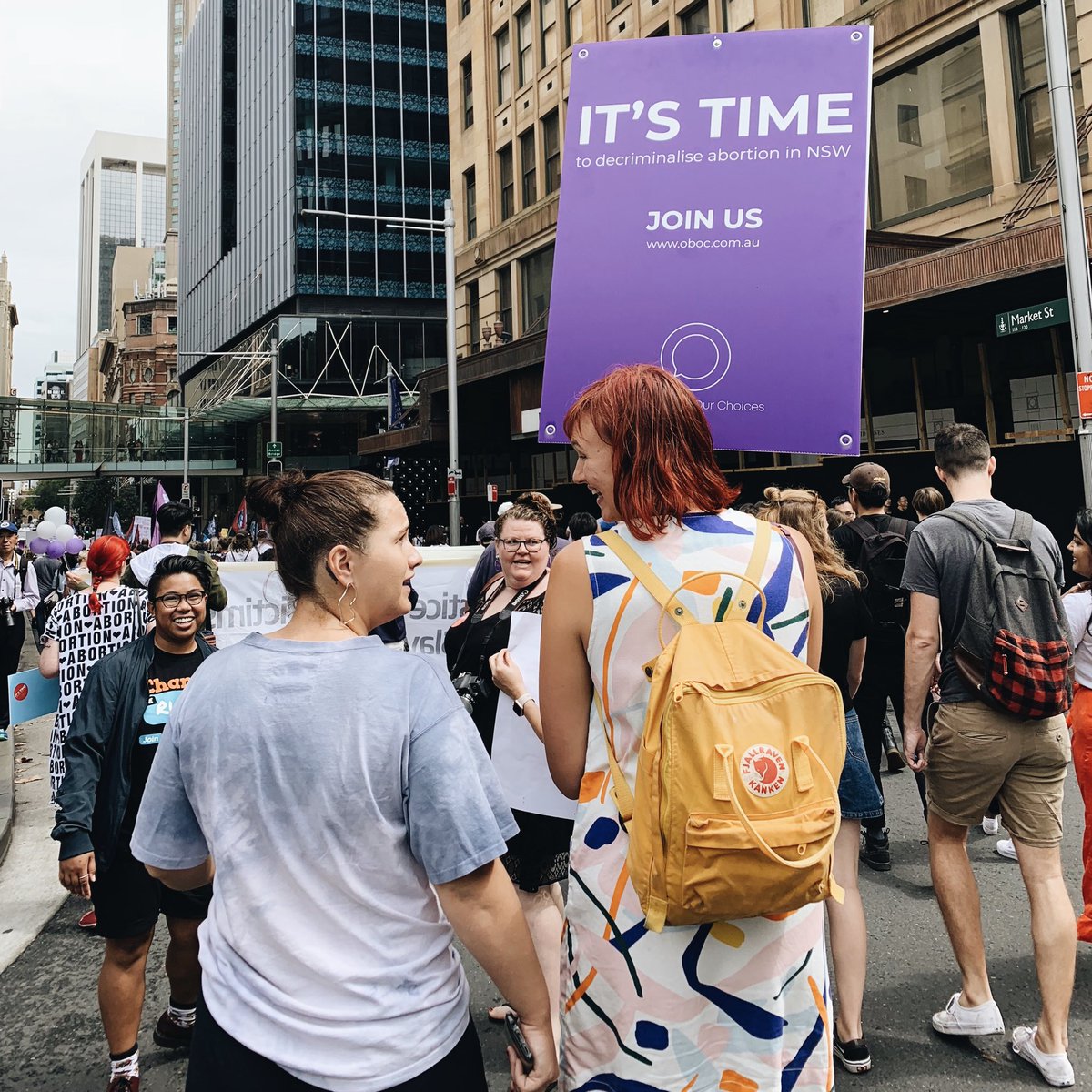 OurBodiesChoice's tweet photo. Marching at #IWD19 because we’re more powerful together. Join us to decriminalise abortion in NSW #itstime https://t.co/sZ232VGBHn