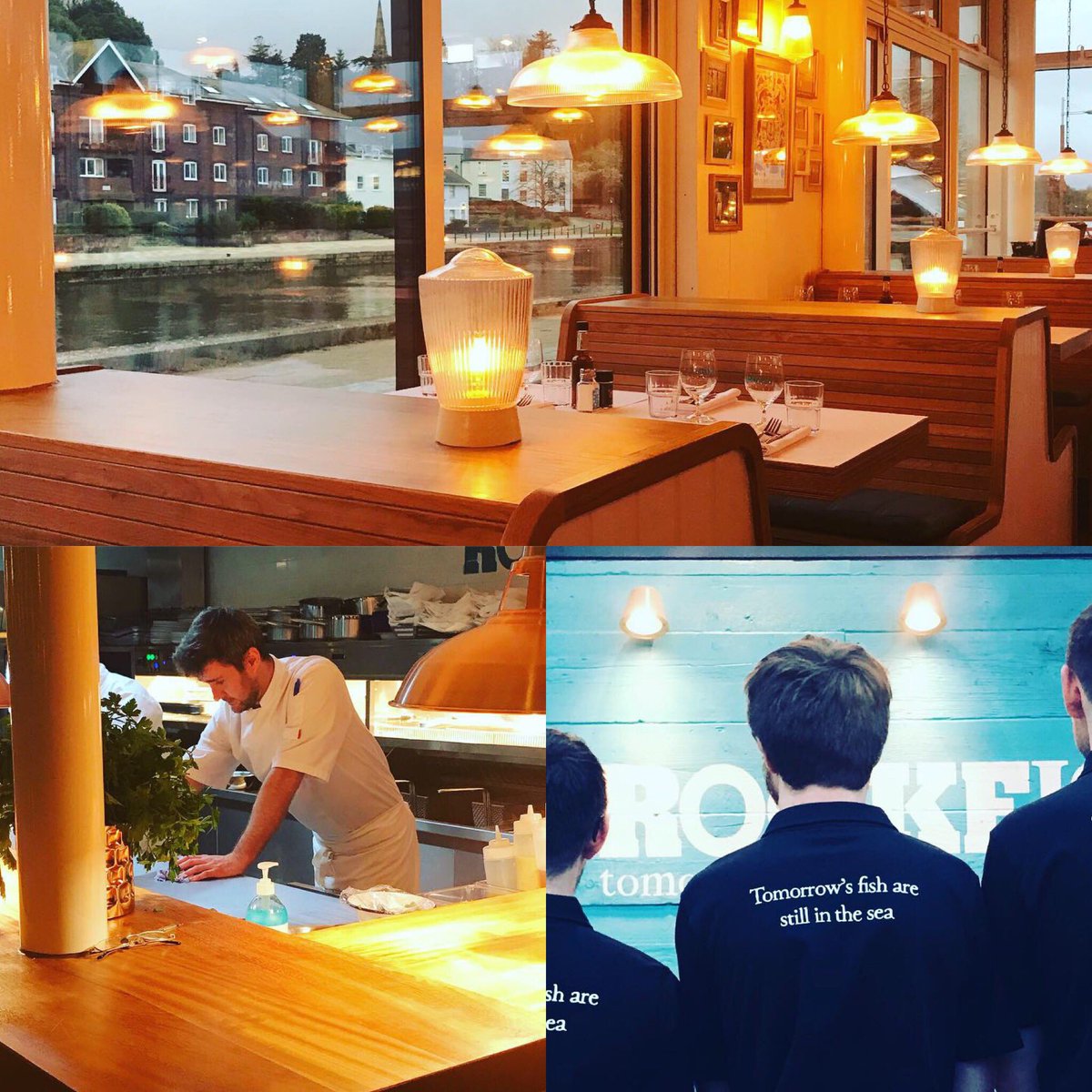 I took a sneak peek inside <a href="/MitchTonks/">MitchTonks</a> fab new <a href="/RockfishExeter/">RockfishExeter</a> last night and it’s the cod’s pollocks! Opens on the 18th March - Muddy review coming soon!