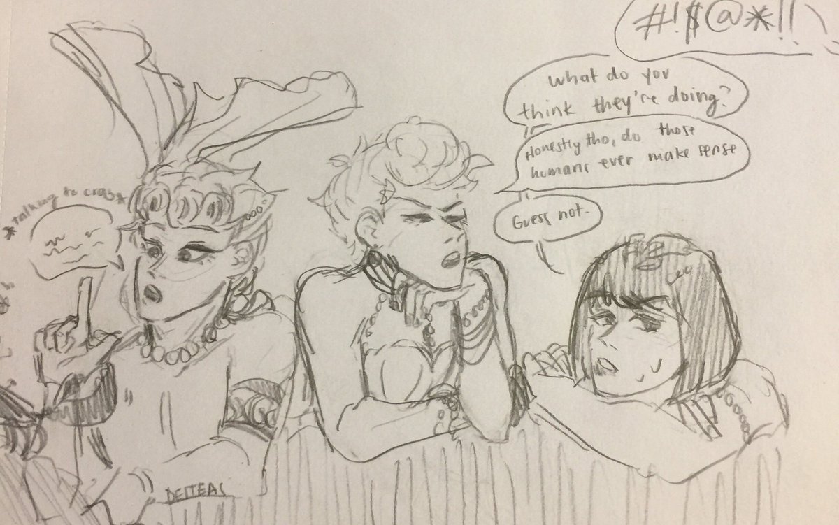 this is super messy but !!!! pirates and mermaids au !!! ! 