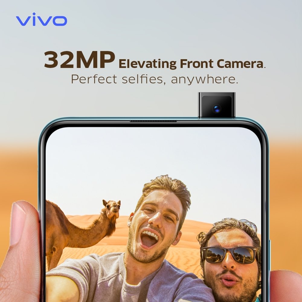 vivoThailand's tweet photo. สนุกได้ทุกที่ กับกล้องหน้าป๊อปอัพ 32 ล้านพิกเซล🌈🏜🐫
#VivoV15Series #VivoV15Pro #VivoV15 #32MPFrontCamera
#ElevatingFrontCamera https://t.co/NvFc7m3V5G