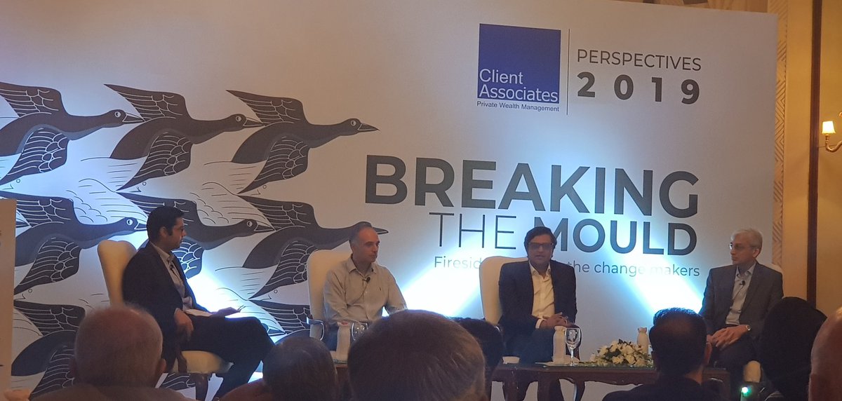 PankajBansalPB's tweet photo. 5 things as a combo unique to India in context of media : 
1)#Technology 2)#Digital 3) Youth 4) Democracy 5)English 
which will give us global advantage that no other country has... said @republic TV #ArnabGoswami 
At #Clientassociate #BreakingTheMould series https://t.co/D3VPqXSRhT