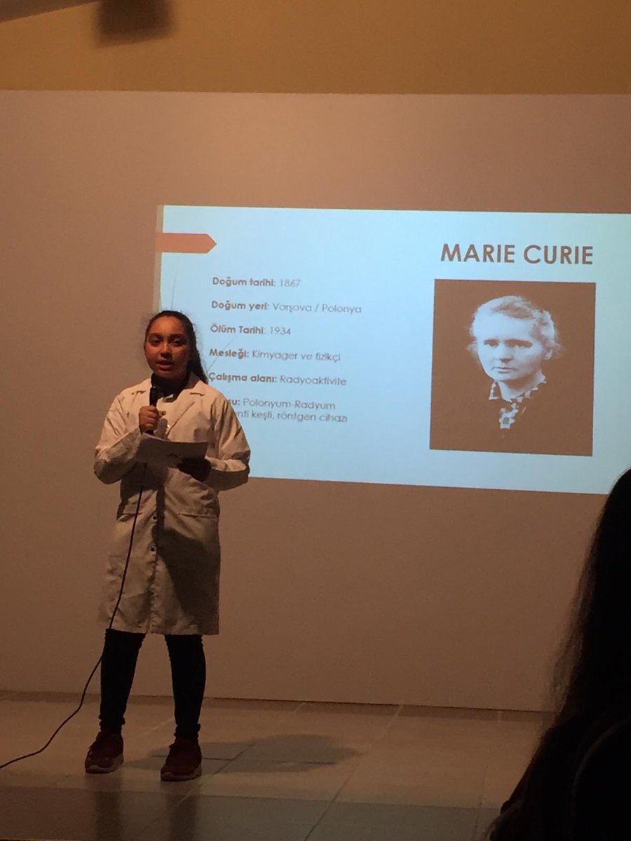 Bilim öğrencileri; 8 Mart Dünya Kadınlar Gününe özel, birer Bilim kadını oldu. Bizlere tarihte büyük başarılar elde etmiş kadınların hayat hikayelerini anlattılar. 
☎️0242 502 75 75
📲0532 067 46 79
📩info@antalyabilimkoleji.com
antalyabilimkoleji.com