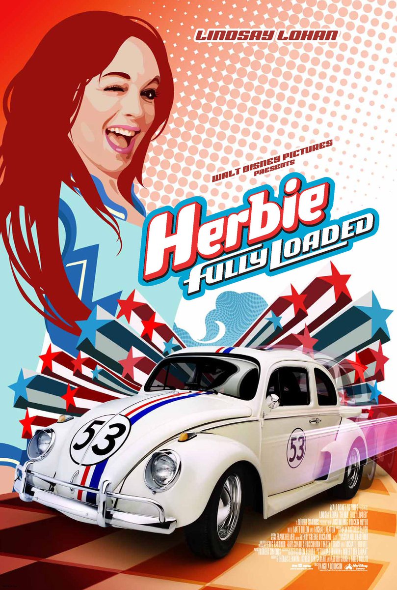 FilmMomatic's tweet photo. Currently watching @RobinsonAngela's HERBIE: FULLY LOADED and I'm loving it! #52FilmsByWomen #52FilmsWithKickAssWomen https://t.co/kxh4OLqywu