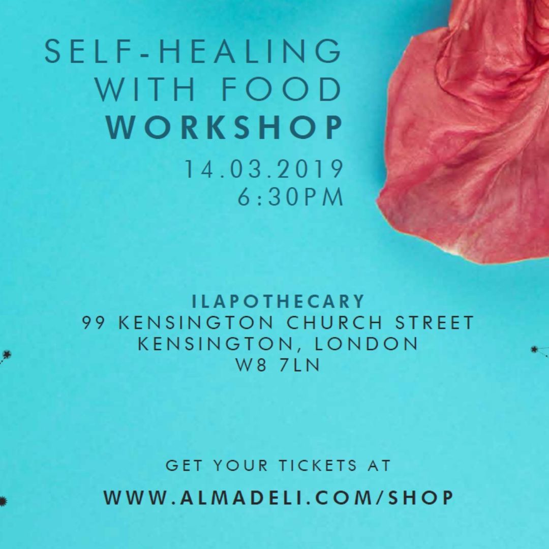 ilapothecary's tweet image. Join us for an #interactiveWorkshop where #AlmaDeli will share #medicinalingredients from around the world. Together we will prepare #tonics &amp;amp; #recipes for you to add into your daily routine. @almaformula buff.ly/2TDJlpY
Tickets £35 #selfhealing #food #healingWithFood