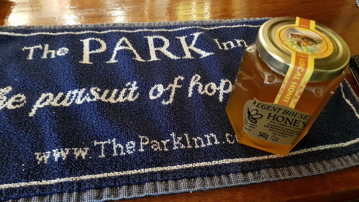 TheParkInn's tweet photo. Local honey at your local pub... Delicious! https://t.co/qSi8P8S4y1