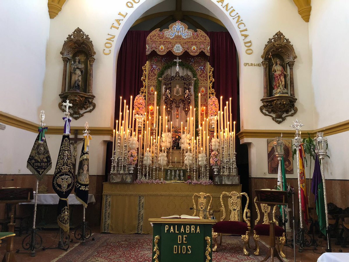 SsantaMLG_'s tweet photo. #ACTUALIDAD La @HDADMALAGA cambiará de sede canónica, estando antes en la parroquia de la Purísima Concepción para estar en el convento de la Stma. Trinidad. 
#Alcompasmalacitano #CofradíasMLG https://t.co/67rfkHShVI