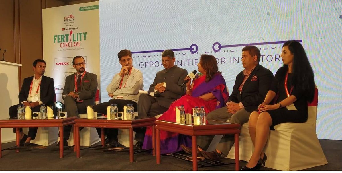 oasisivf's tweet photo. Kiran Gadela, Co-Founder &amp; Managing Director speaking on the topic ‘Investments in Fertility Business: Expectations of Entrepreneurs &amp; Opportunities for Investors’ during the panel discussion at ETHealthworld Fertility Conclave
#fertilityconclave #oasisivf https://t.co/VmYGHwunYD