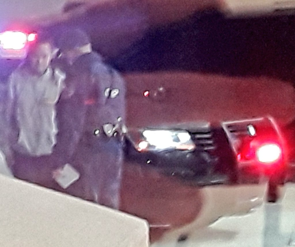 GruntsABadDog's tweet photo. Fucking pigs. From 30 feet away I can see this poor girl is sober. Asian college student in a fucking Prius. Driving fine from what I saw. Wtf could they want to mess with her for? Skerrd of the dozen drunk fucks that have driven by since they have been bothering her? https://t.co/JnTgrdxiJE