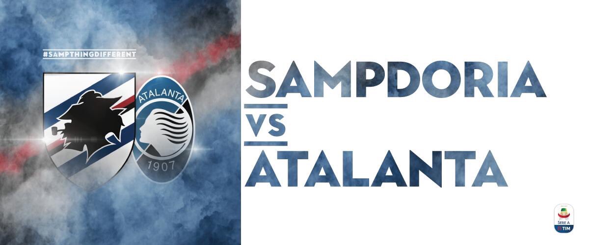 🏆 Serie A
⚽️ Sampdoria - Atalanta
🗓 10 Mart Pazar
⏰ TSİ 17:00
🏟 Luigi Ferraris
👕 Michael Fabbri
📺 beIN Connect 
#️⃣ #SampAtalanta 
#️⃣ #SampthingDifferent