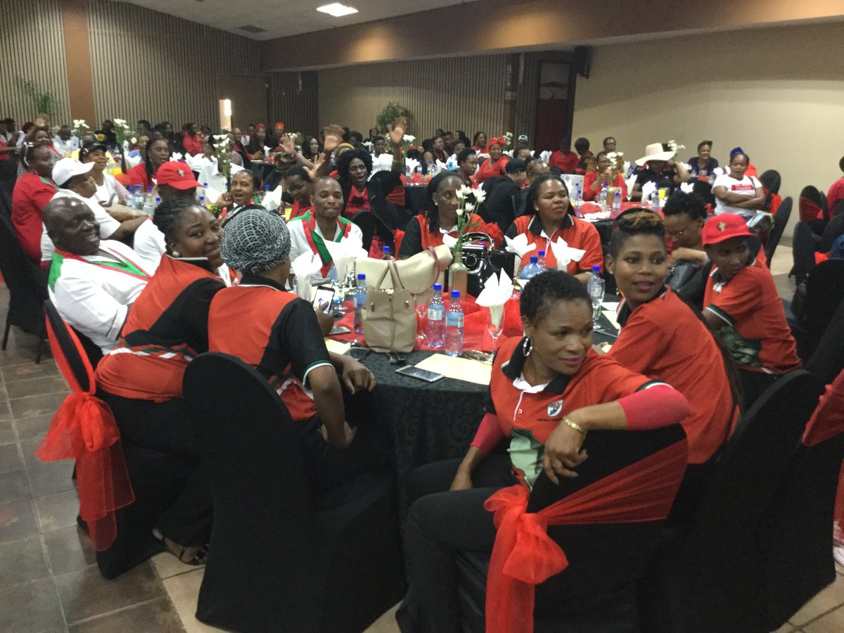 SadtuNational's tweet photo. Polokwane: #InternationalWomensDay NECT Provincial Manager Phuthumile Dumisa talking about the importance of National Reading Coalition in schools #BalanceforBetter @allafrica @_cosatu @IOL https://t.co/T6moraMwDx