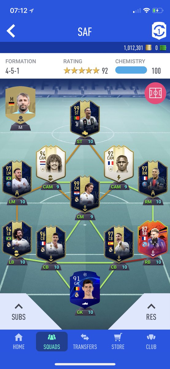 Bentson87's tweet photo. #fifa19? Completed it mate. 

@bateson87 @NepentheZ @RunTheFUTMarket @Castro1021 https://t.co/2Sdy4HbH4T