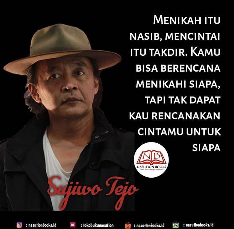 Menikah itu nasib, mencintai itu takdir. Kau bisa berencana menikahi siapa, tapi tak bisa kau rencanakan cintamu untuk siapa ... #TaliJiwo