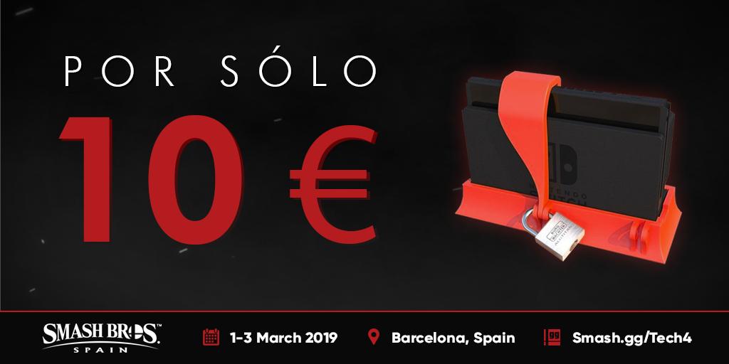 SmashBrosSpain's tweet photo. 🇪🇸
Queremos agradecer a @Orio_Eriole su trabajo imprimiendo los cepos para que los jugadores pudieran proteger sus Switch durante el #TechRepublic4
🇪🇺
Thanks to @Orio_Eriole for his work printing the 3D-clamps available to players to protect their Switch during #TechRepublic4 https://t.co/a24vQTPeQW
