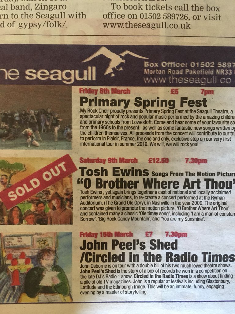 patchwork_skies's tweet image. We are very excited for this years @SeagullTheatre concert! Tonight! @TOSH_EWINS @MamwiG #ohbrother #concert