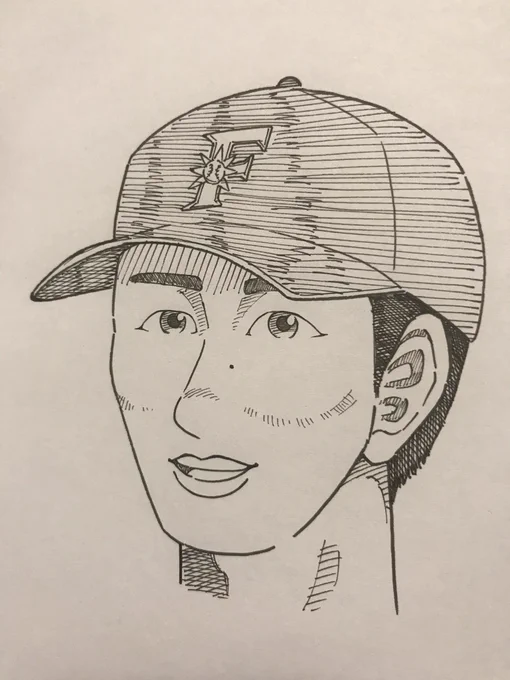 本日の斎藤佑樹。

2回を完全投球。しゅごい。
カープ以外では一番動向が気になってる選手です。

https://t.co/g98NQ0Uf75

#似顔絵 #イラスト #絵
#斎藤佑樹 #ハンカチ王子
#日本ハムファイターズ #ファイターズ
#北海道日本ハムファイターズ  #日ハム
#野球 #スポーツ #NPB 
