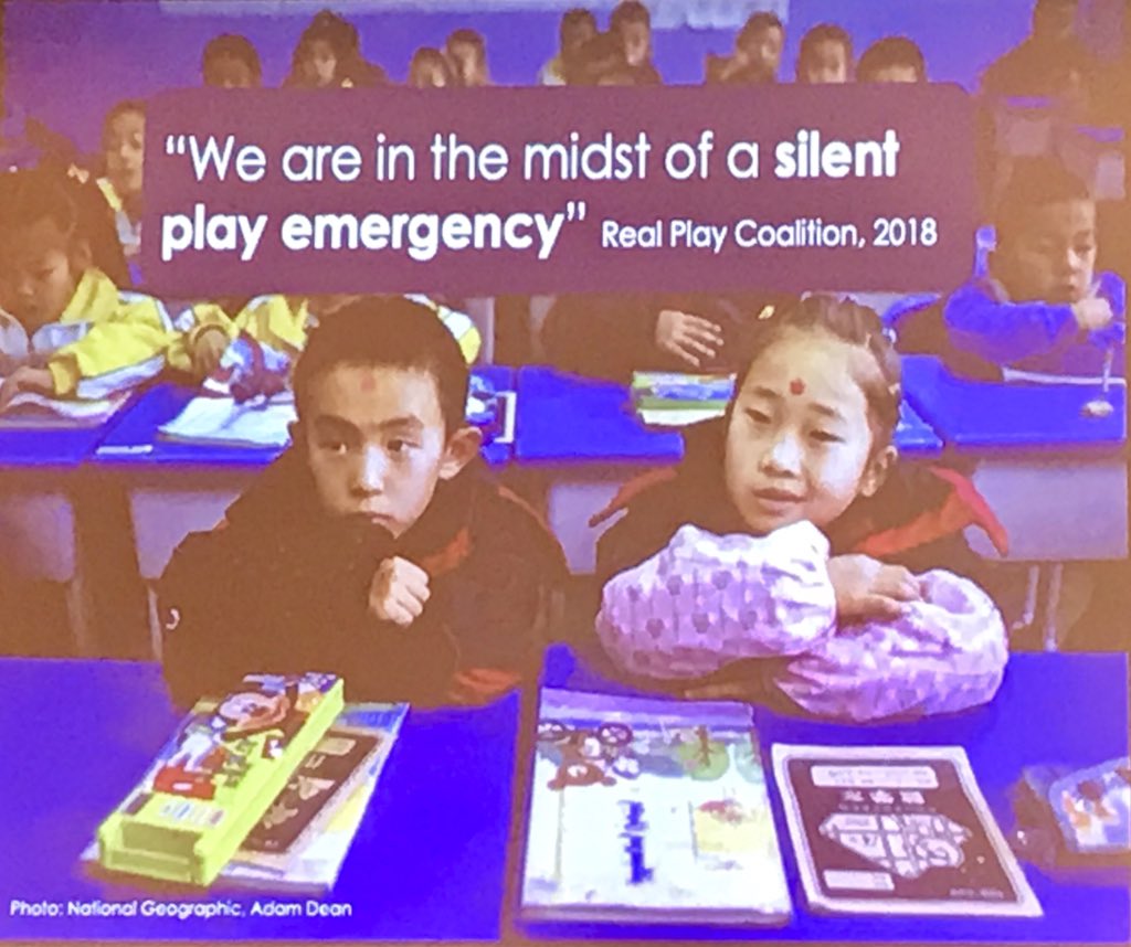 “The silent play emergency is having a real impact on children’s minds & bodies” says Dr Mariana Brussoni. Lets do something about it 🙌#21CLHK11 #21CLHK