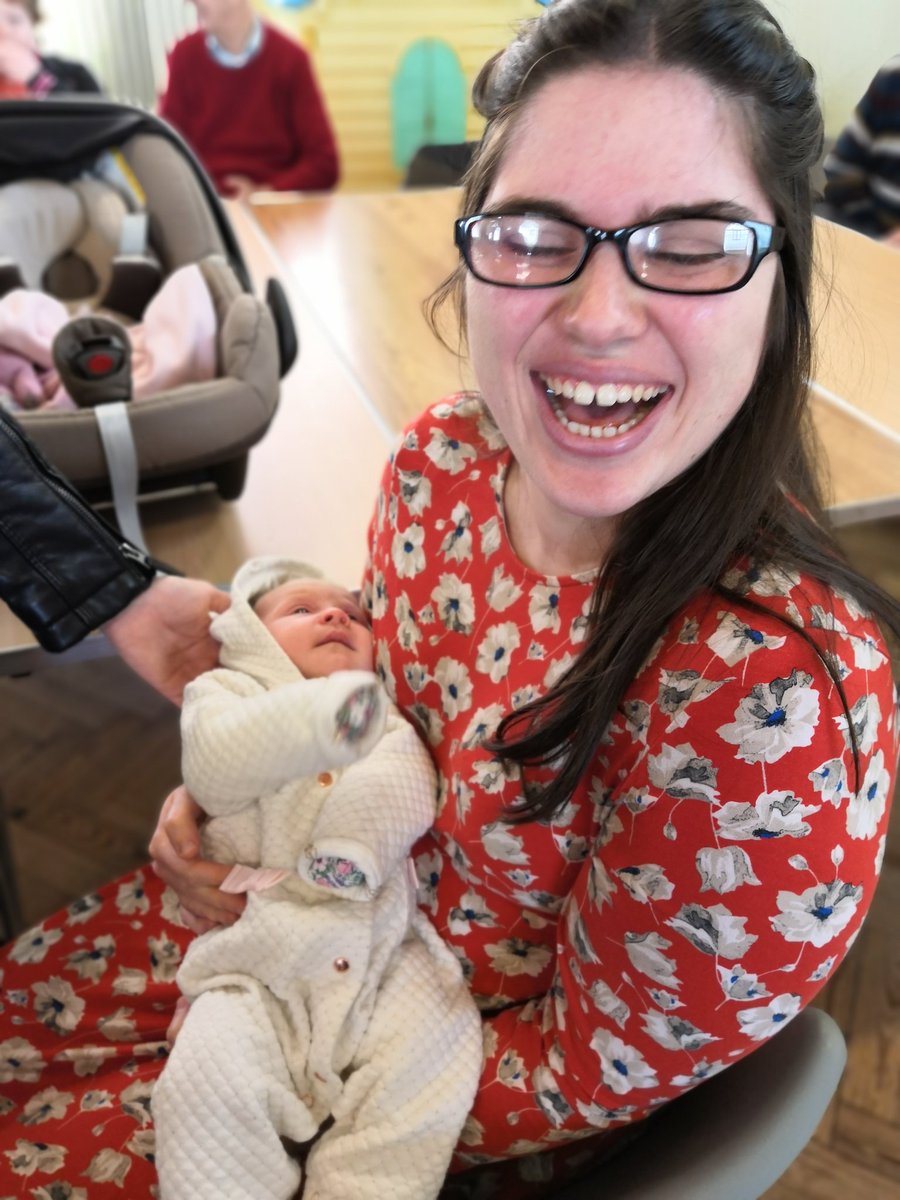 MencapSouthend's tweet photo. We had a wonderful visit on Thursday from our lovely friend Lisa and her new baby Olivia. ❤️❤️ #southendmencap #drama #community #Essex #leighonsea #friends https://t.co/GHIVcpMtJa