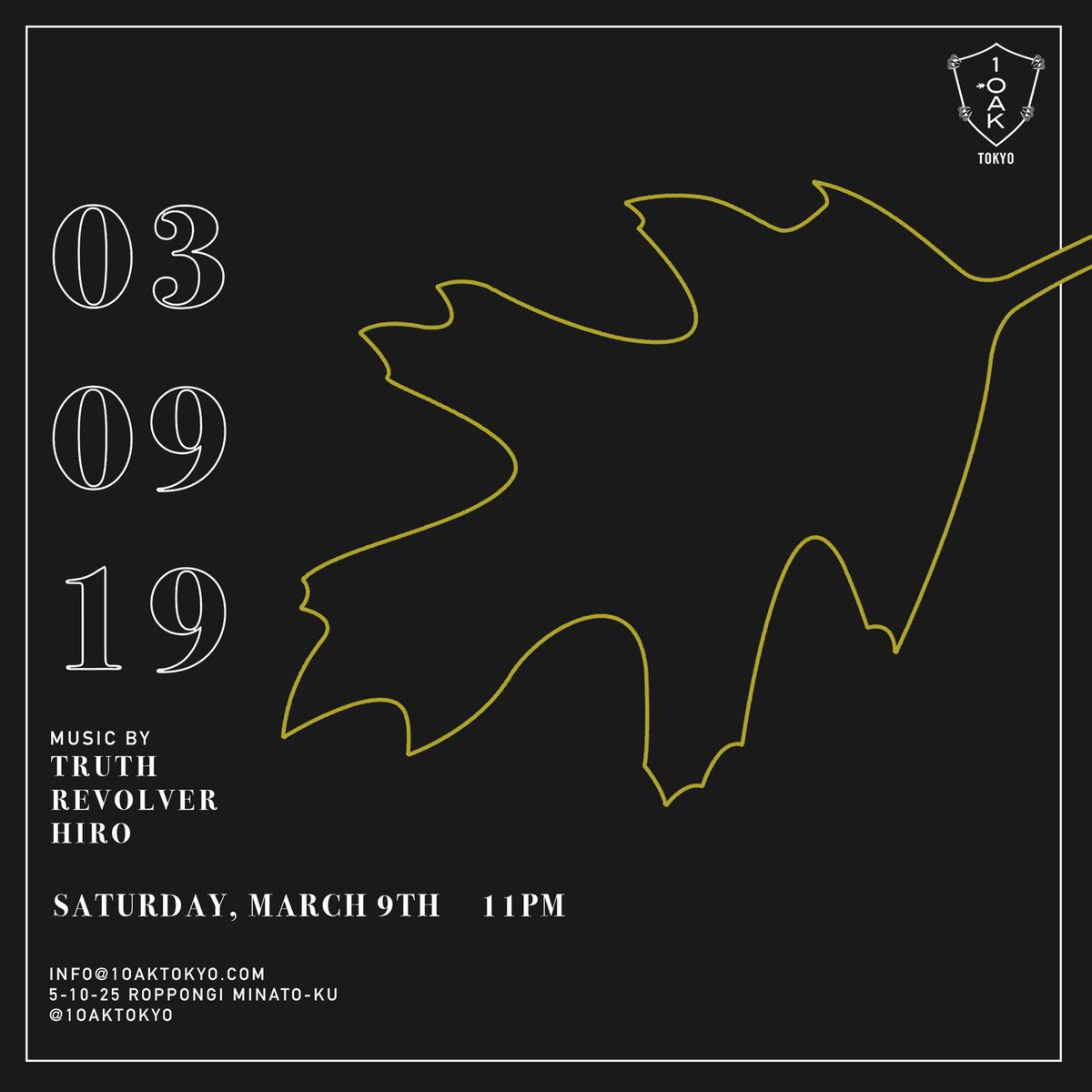 1oaktokyo's tweet photo. See you tonight at #1OAKTOKYO ✨ https://t.co/BrwtFcBL8b