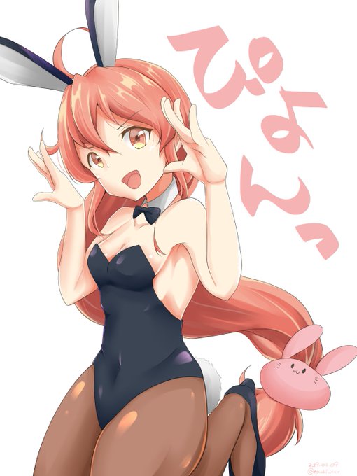 ぴょん!
#艦これ版深夜の真剣お絵描き60分一本勝負
#艦これ版真剣お絵描き60分一本勝負_20190309
#卯月 