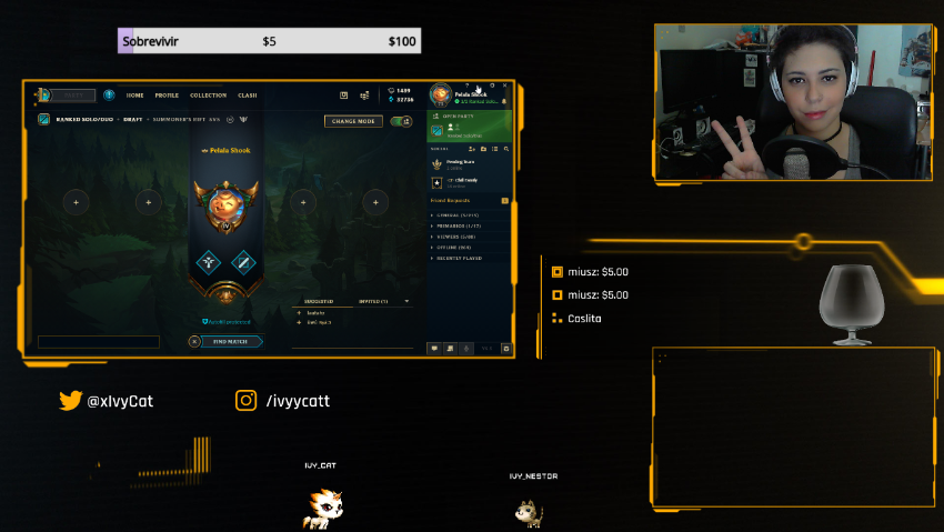 xIvyCat's tweet photo. 🌸 🔴 EN VIVO | LIVE ON:
.
✔️ https://t.co/8Tch0otTrH
.
🌸 Streamer for @VzGamingz | Powered by @vonzedia 🌸
.
#streamergirl #mixer #mixerstream #mixerstreamer #mixergirl #streaming #gaming #gaminggirl #girlgaming #girlstream #girlstreaming #buzzedhead #buzzedhair #uruguay https://t.co/QuiAvyTNH3