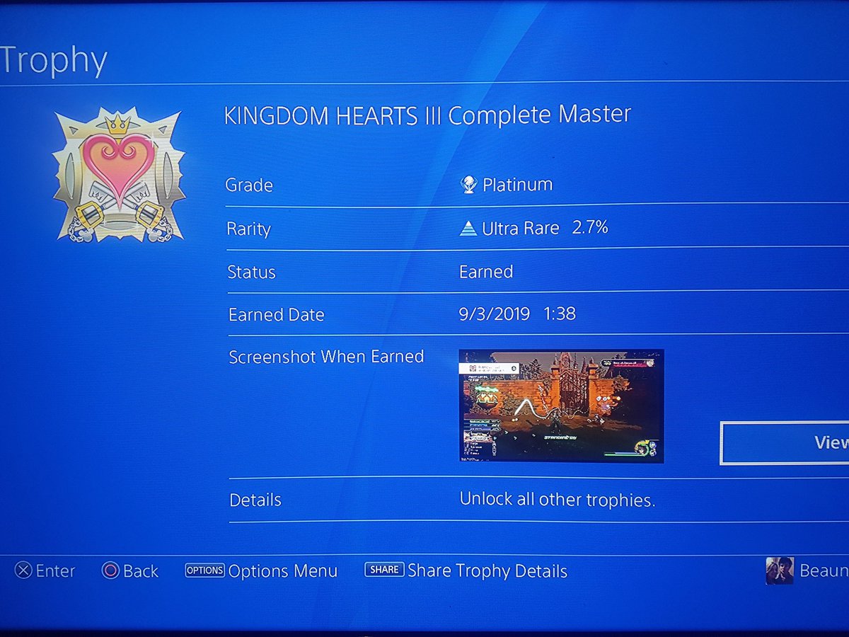 Beaunivia's tweet photo. 100% KH3, mixed feelings on it as a whole https://t.co/JTdHrwFOnc