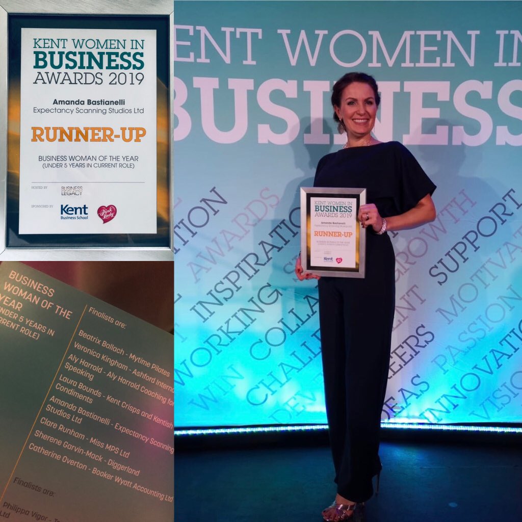 expectancyscan's tweet image. #KWIBA19 Kent Women in Business Awards 2019 Final - Runner up Business Woman of the Year (under 5 Years) #celebrate #proud #thankful #empoweredwomen #kent #medway #Maidstone #midwife #IWD2019
