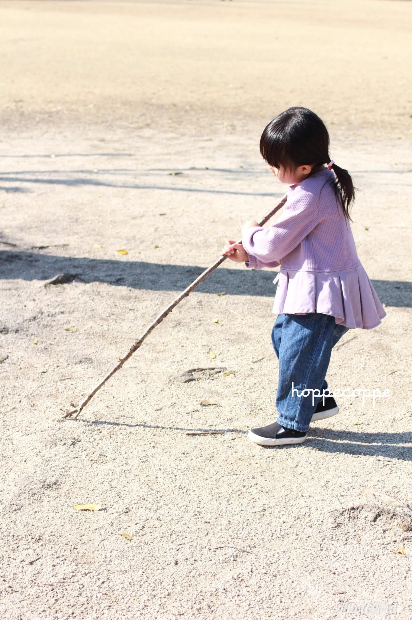 棒１本あるだけで何にでもなれる！！子どもの遊びは無限大！！