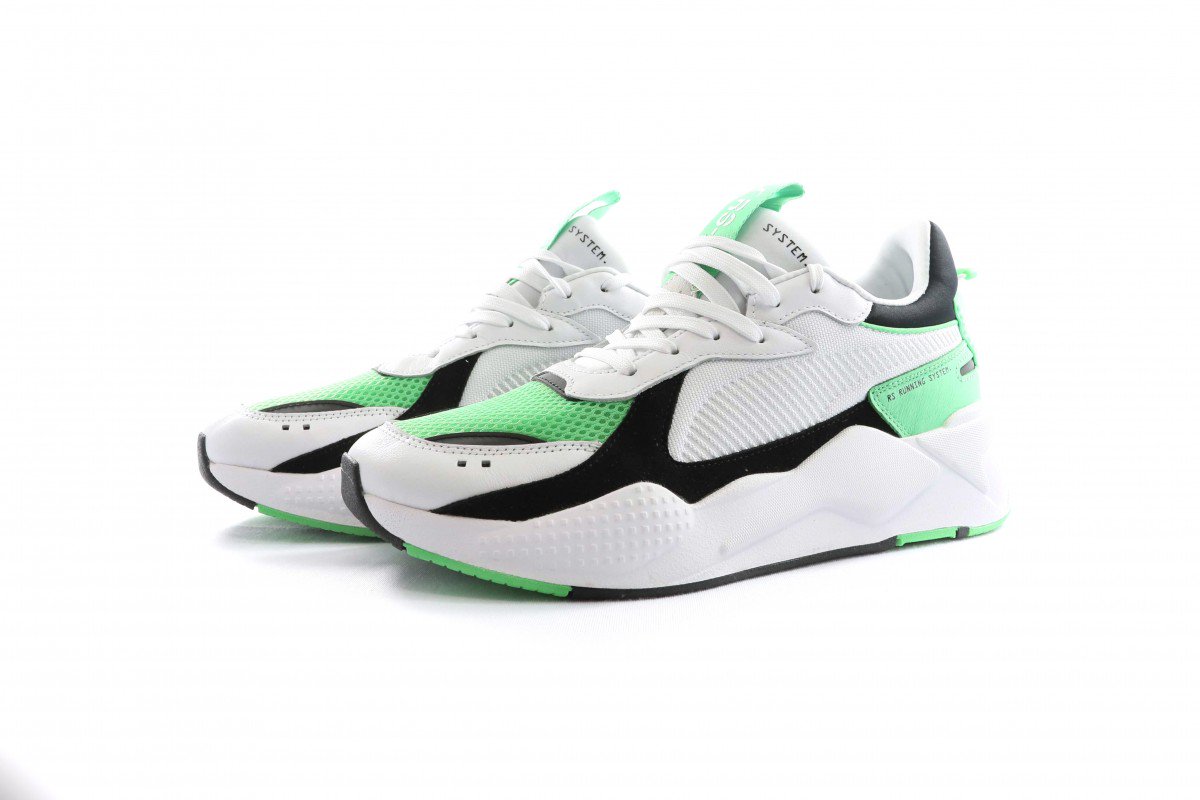 puma rs-x irish green