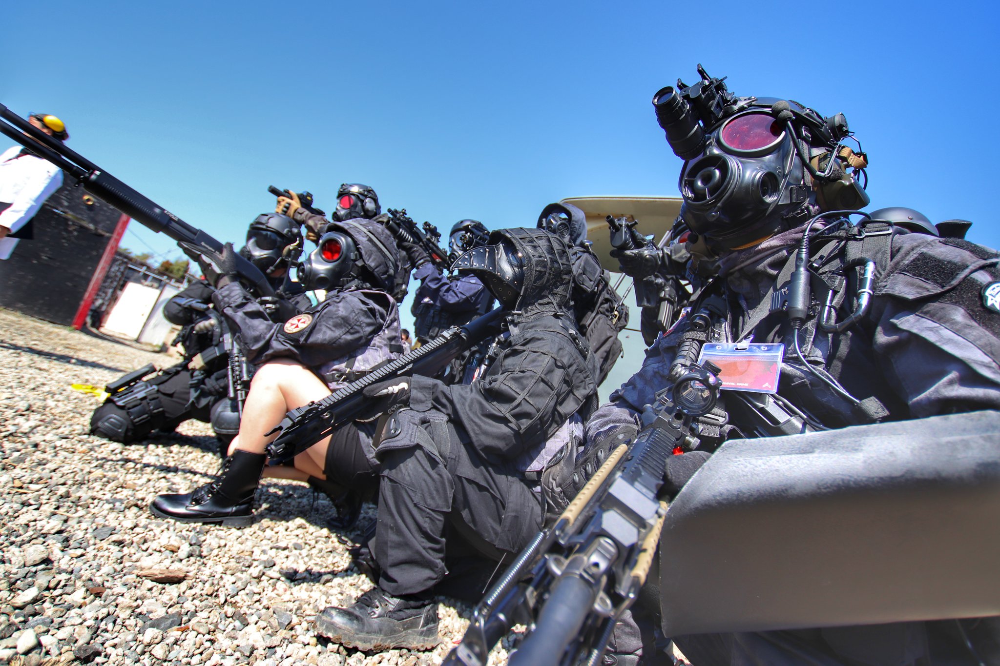 Yu San バイオサバゲー速報写真その2 装備がそろうとかっこいいね W バイオサバゲー バイオサバゲ バイオサバ サバゲー サバイバルゲーム バイオハザード T Co Eoi2millox Twitter