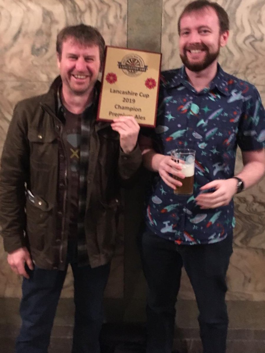 CorlessBrewing's tweet photo. Extremely proud to have brought home the gold for Premium Ales @LancBeerfest with Slingshot this year!
Thanks to @AvidBrewingCo for the use of their kit and expertise! https://t.co/IGH28lD7fn
